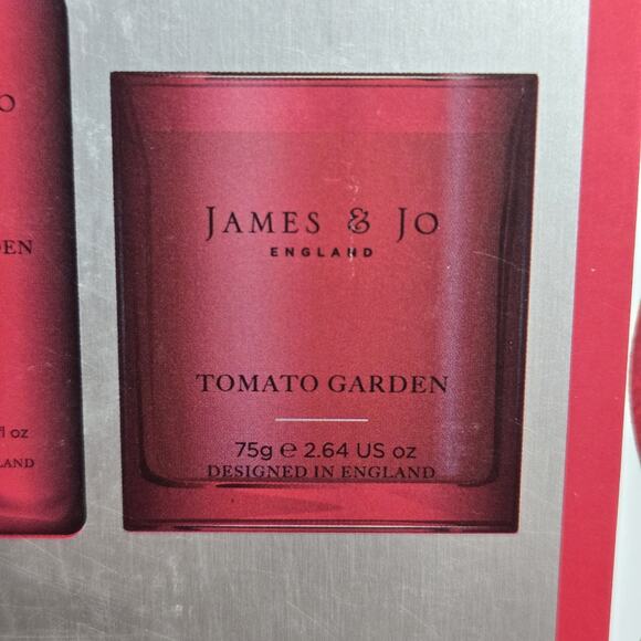 NEW James & Jo England Tomato Garden Duo Bubble Bath & Scented Candle Gift Set - Picture 3 of 16